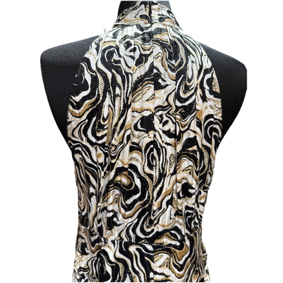 Diane von Furstenberg NICOLA Marble Swing Midi Dress $498 - Picture 9 of 16